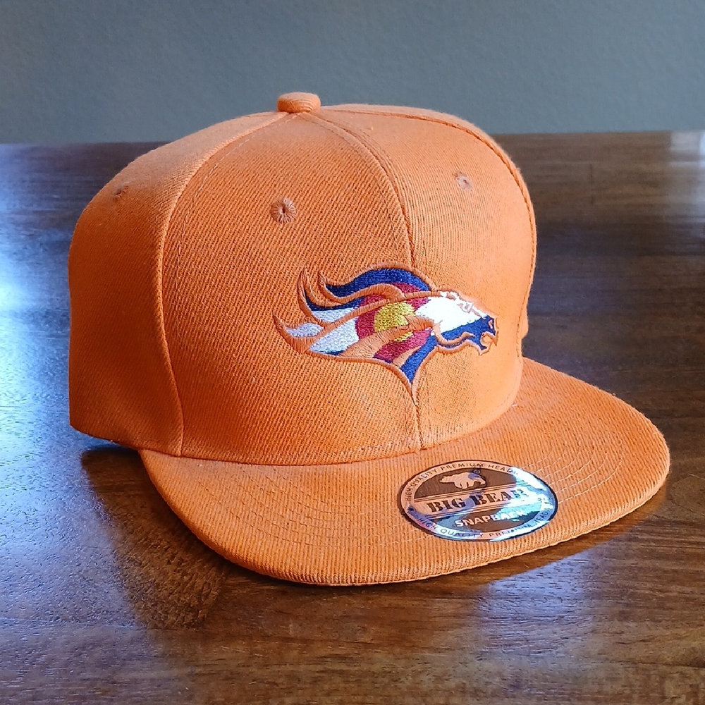 Orange NFL Denver Broncos Colorado Snapback Cap